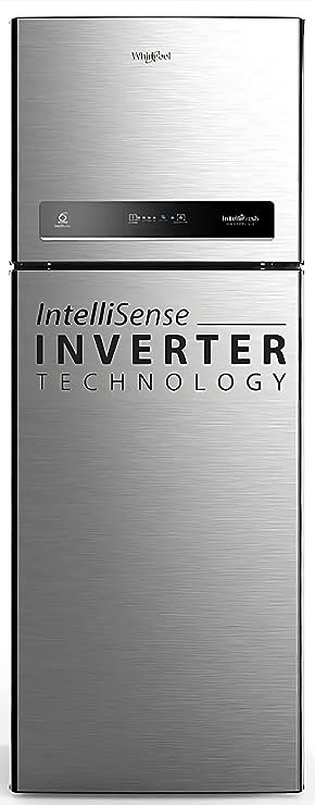 Whirlpool 340 L 3 Star IntelliFresh Inverter Frost-Free Double Door Refrigerator (IF INV CNV 355 GERMAN STEEL (3s)-N, Convertible, 2022 Model) (OPEN BOX) Whirlpool 340 L 3 Star IntelliFresh Inverter Frost-Free Double Door Refrigerator (IF INV CNV 355 GERMAN STEEL (3s)-N, Convertible, 2022 Model) (OPEN BOX)